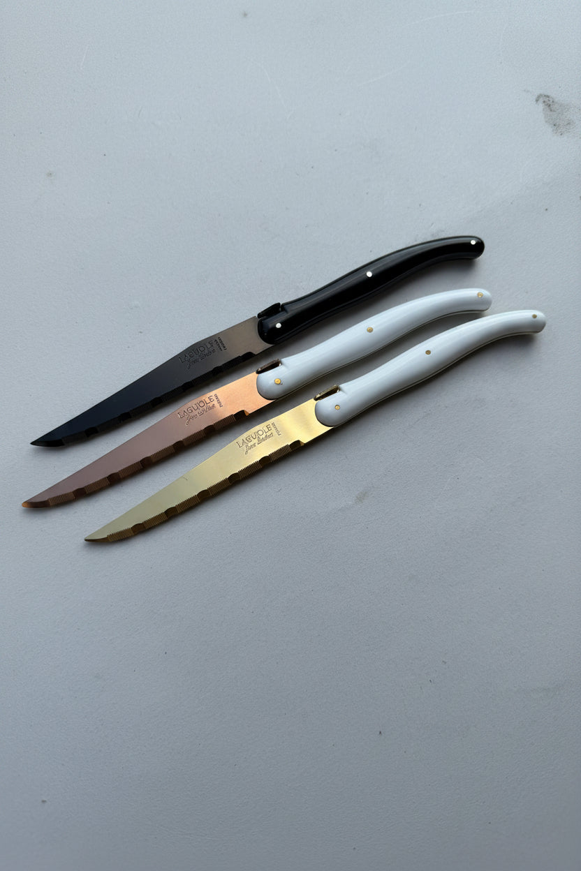 Laguiole steak - Or & Cuivre & Noir