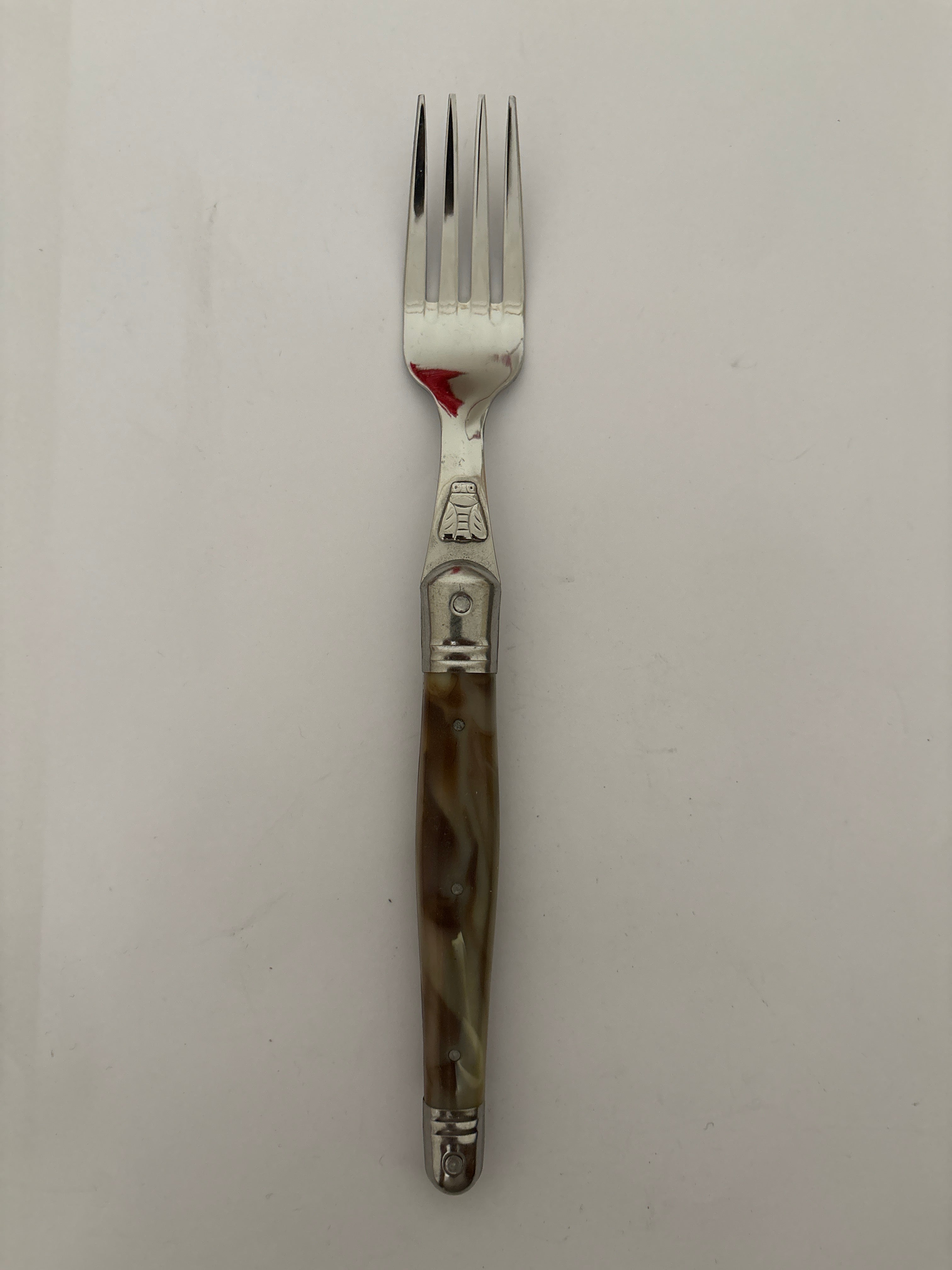 Fourchette Laguiole - Marbre