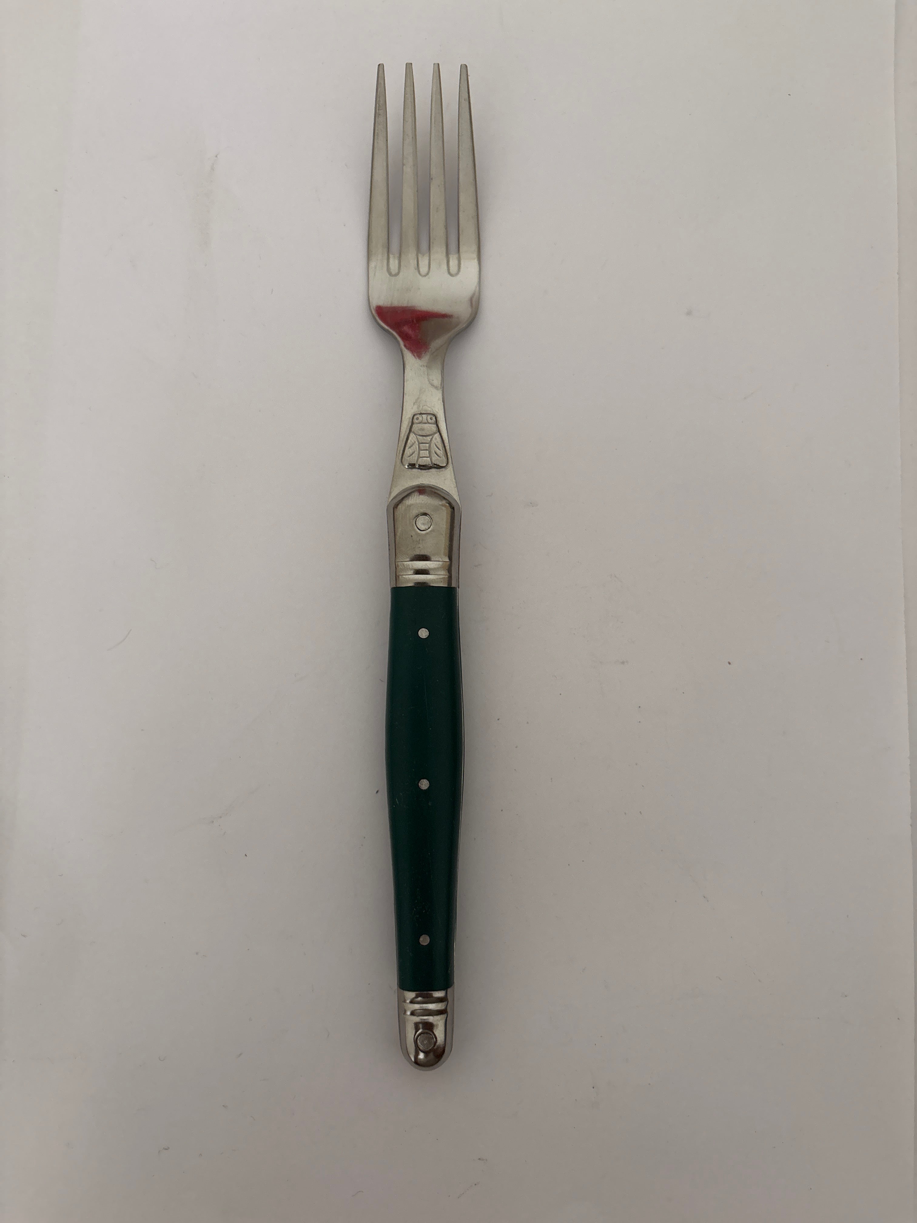 Fourchette laguiole - Vert