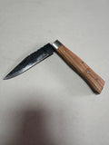 Couteau de poche modèle Alpin brut de forge