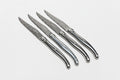 Couteau de table Laguiole Inox - Argent Inox Gravés