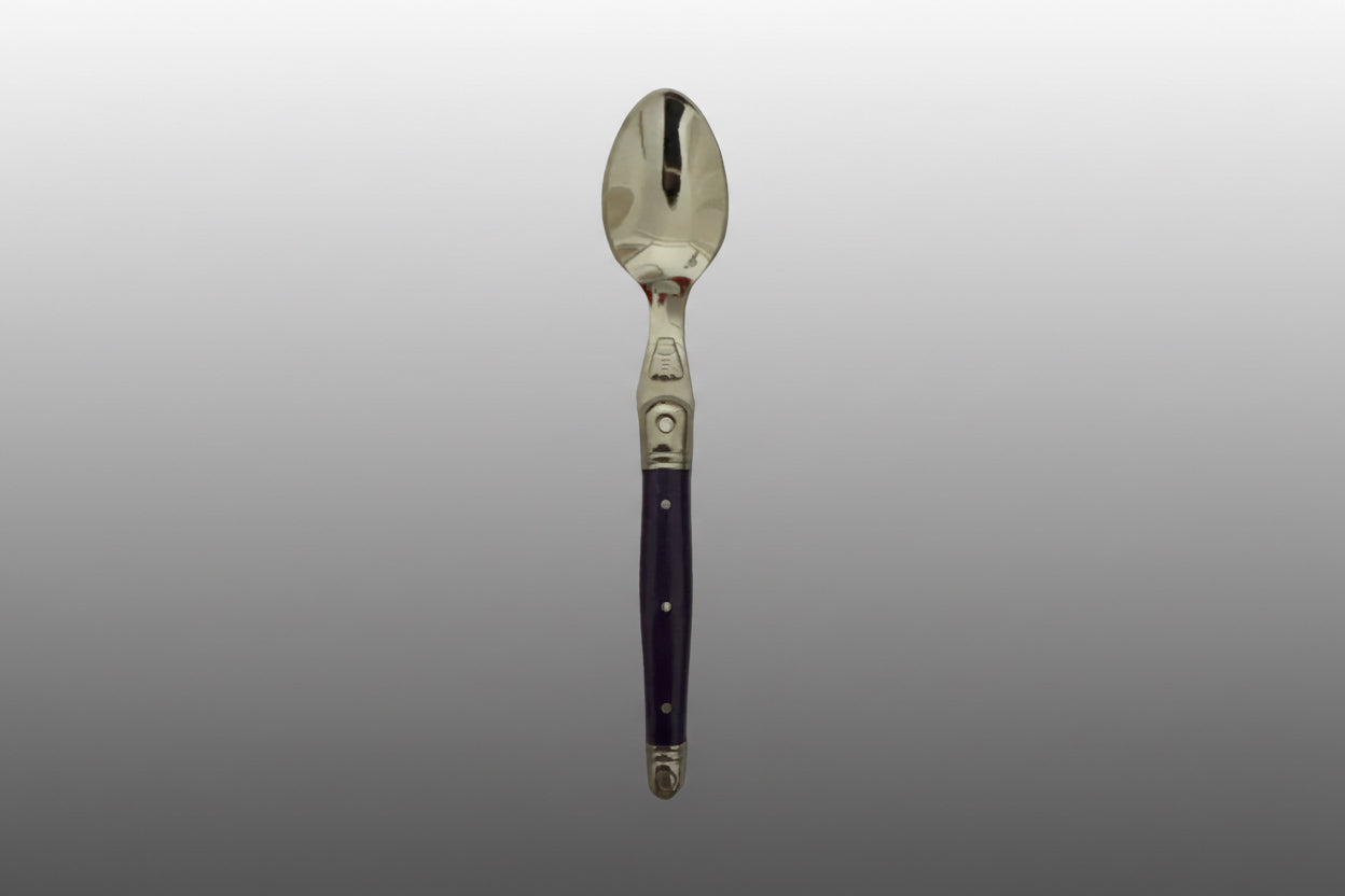 Cuillères à café laguiole 2.5mm - Pourpre
