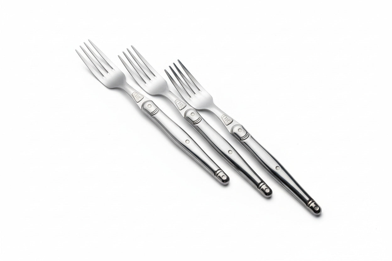 Fourchettes de table Laguiole - Argent Inox
