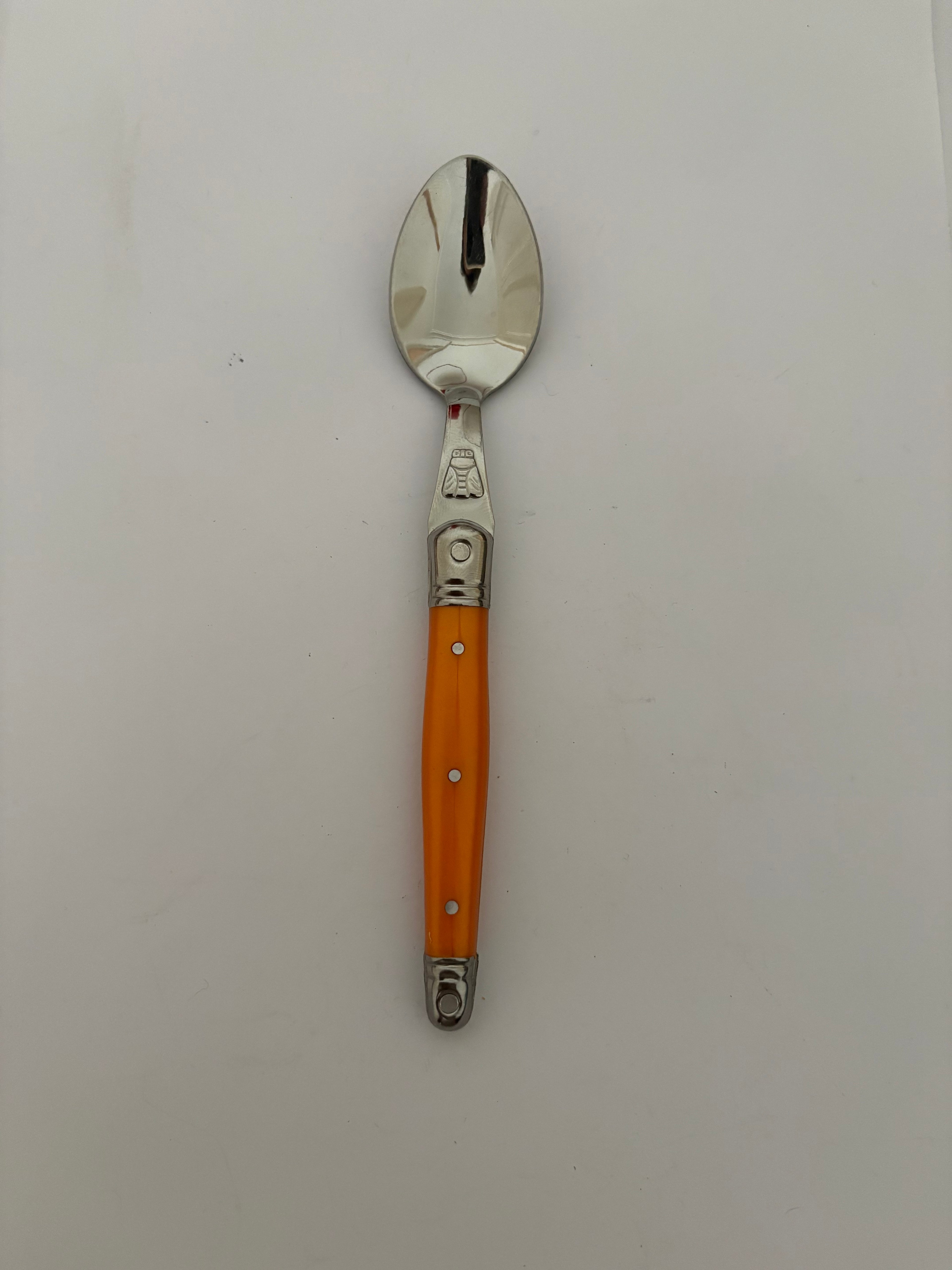 Cuillères à café laguiole - Orange